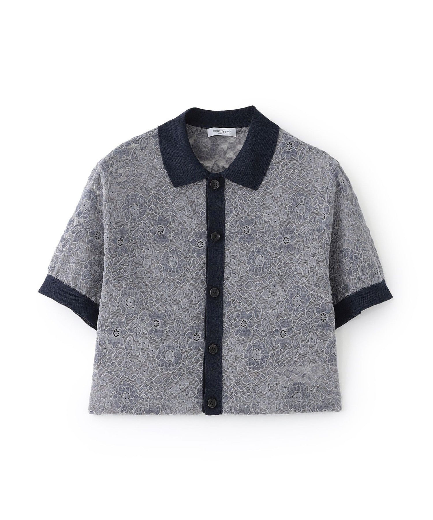 near.nippon】フロッキーレースカーディガン《WEB＆EPOCA THE SHOP店舗