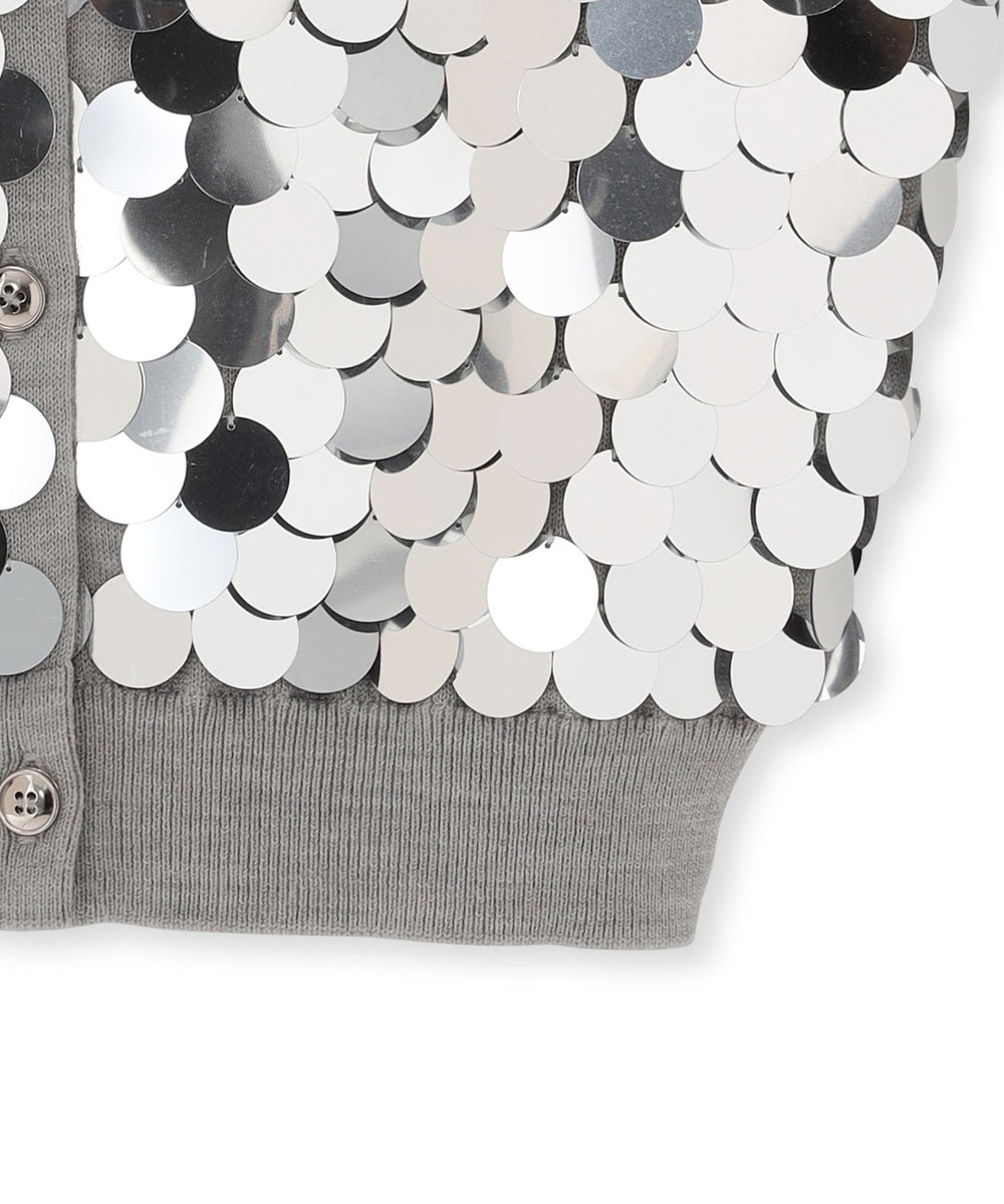 MIHOKO SAITO】スパングルベスト《WEB＆EPOCA THE SHOP店舗限定