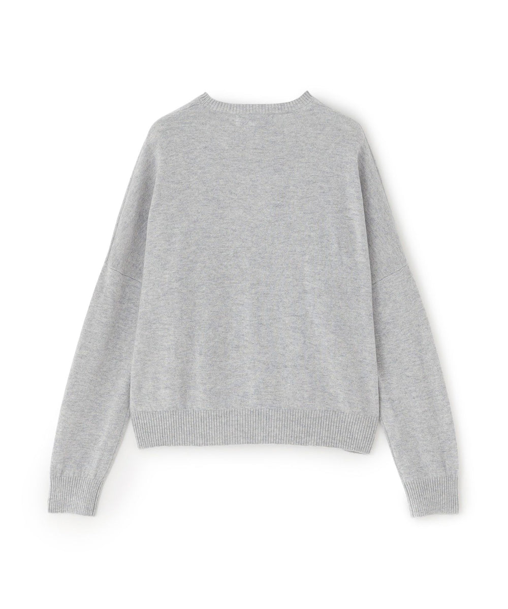 MAISON LABICHE】グレーニットプルオーバー《WEB＆EPOCA THE