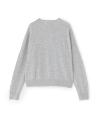 poyon2628　Cニット グレー MAISON LABICHE】グレーニットプルオーバー《WEB＆EPOCA THE