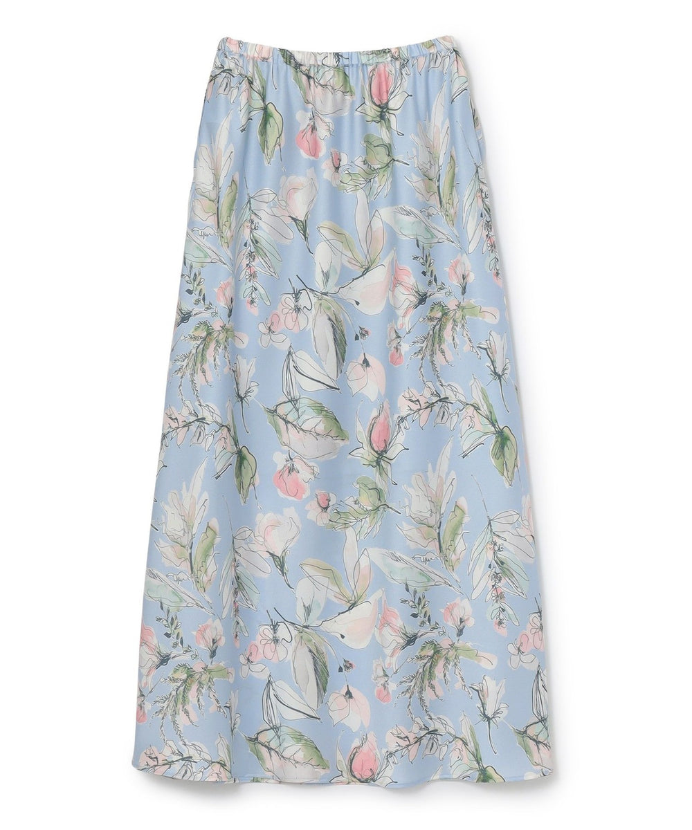 marmors】フラワープリントスカート《WEB＆EPOCA THE SHOP店舗