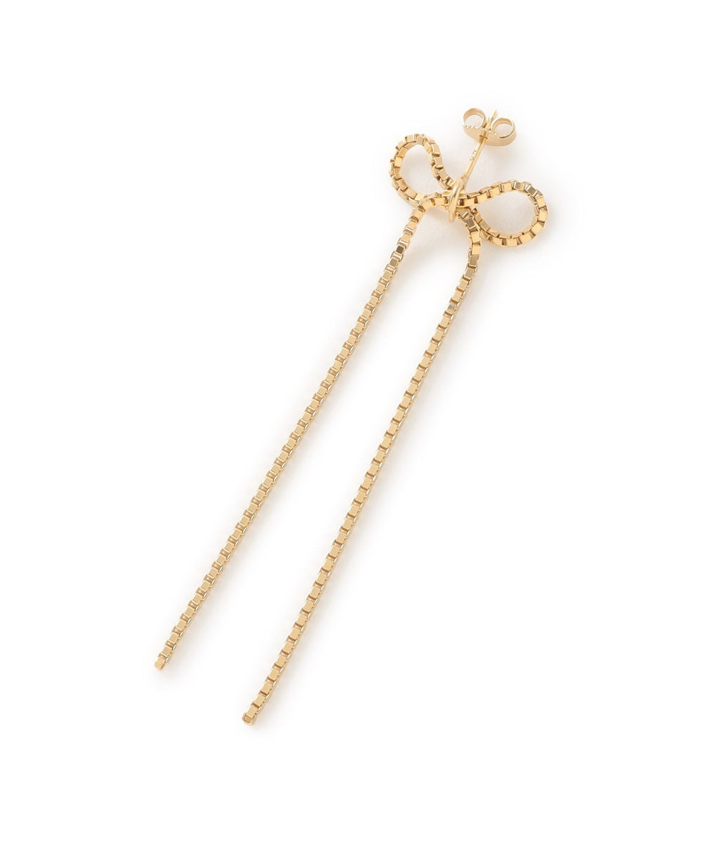 Saskia Diez】リボンピアス《WEB＆EPOCA THE SHOP店舗限定》(小物