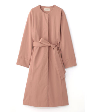 【美品】EPOCAニットコート　ロング丈　Aラインノーカラー　L　三陽商会 Magical winter white 贅沢に装う冬の白、3つの選択｜EPOCA(エポカ