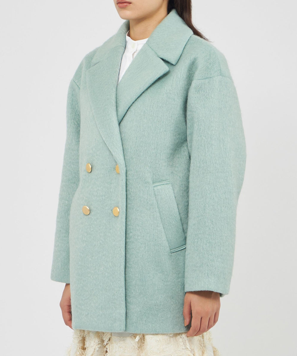 ★期間限定値下★完売品★【定価55,000円】Ameri シャギーコート DEFORMATION COLLAR SHAGGY COAT（その他アウター）｜Ameri（アメリ