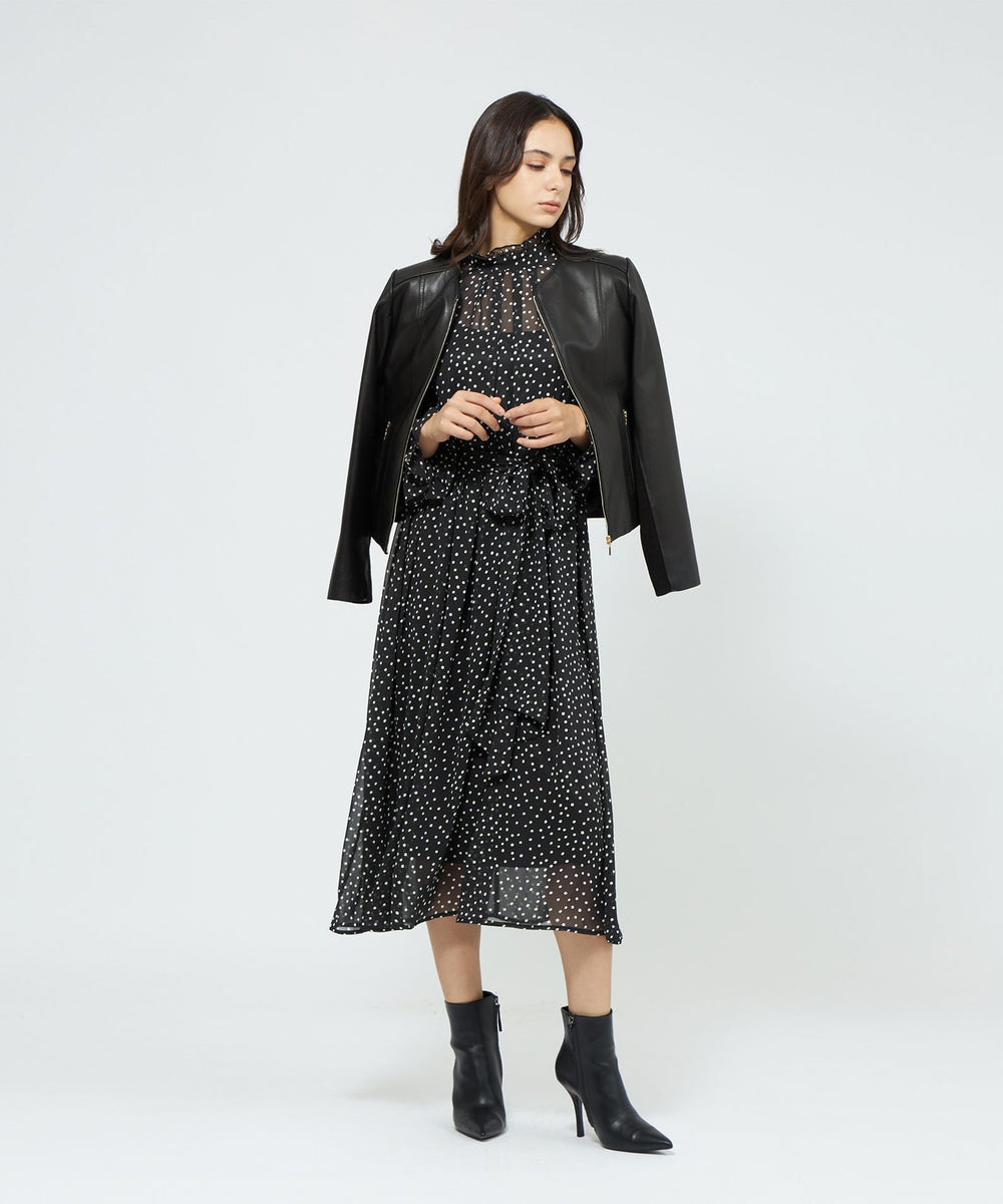 ★未使用★ EPOCA エポカ シングルレザージャケット ラムレザー ラムファー ラムレザージャケット（M1E93420＿＿） | EPOCA UOMO