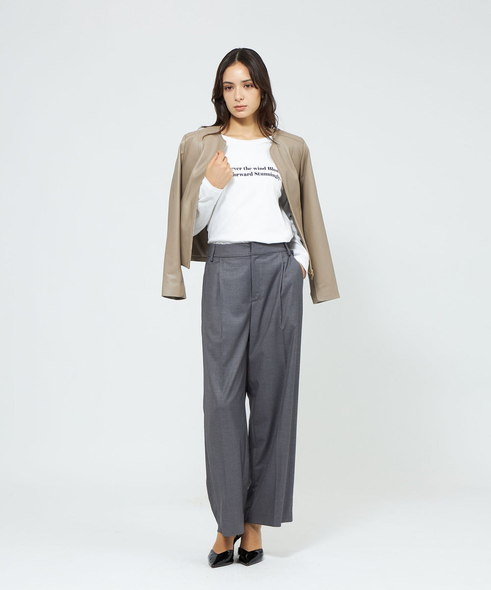 お買い得！【試着程度】エポカ ラムレザーアウター EPOCA STORIA】ソフトラムレザージャケット《WEB＆EPOCA THE