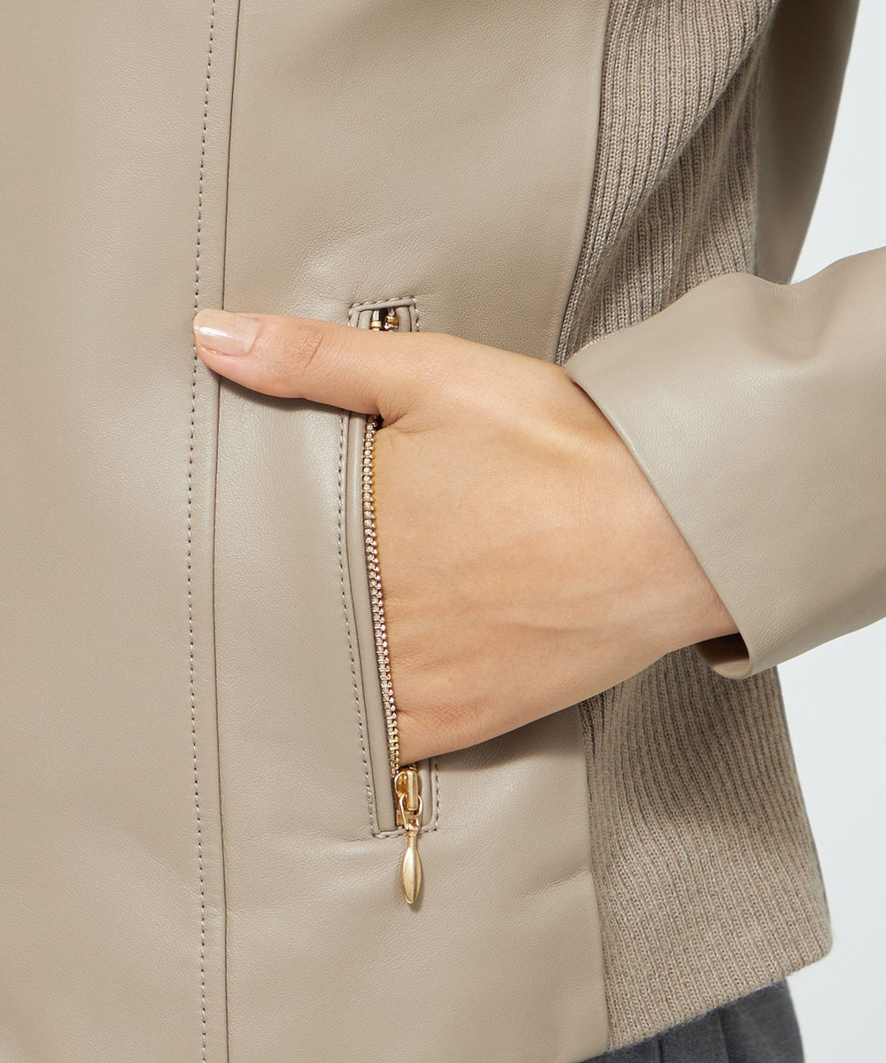 EPOCA STORIA】ソフトラムレザージャケット《WEB＆EPOCA THE SHOP店舗