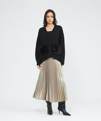 EPOCA STORIA】エコファーポケットカーディガン《WEB＆EPOCA THE SHOP