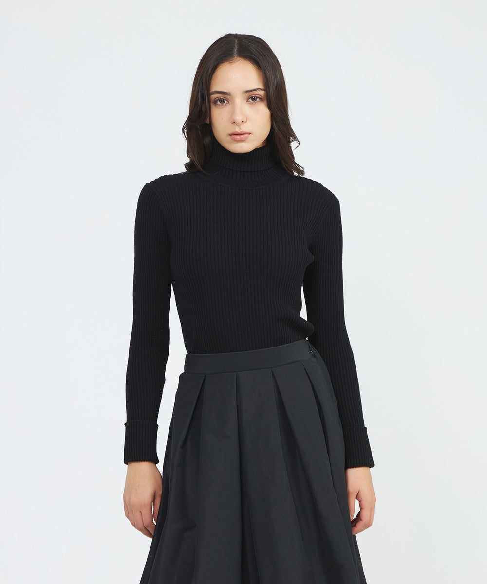 EPOCA STORIA】リブタートルニット《WEB＆EPOCA THE SHOP店舗限定