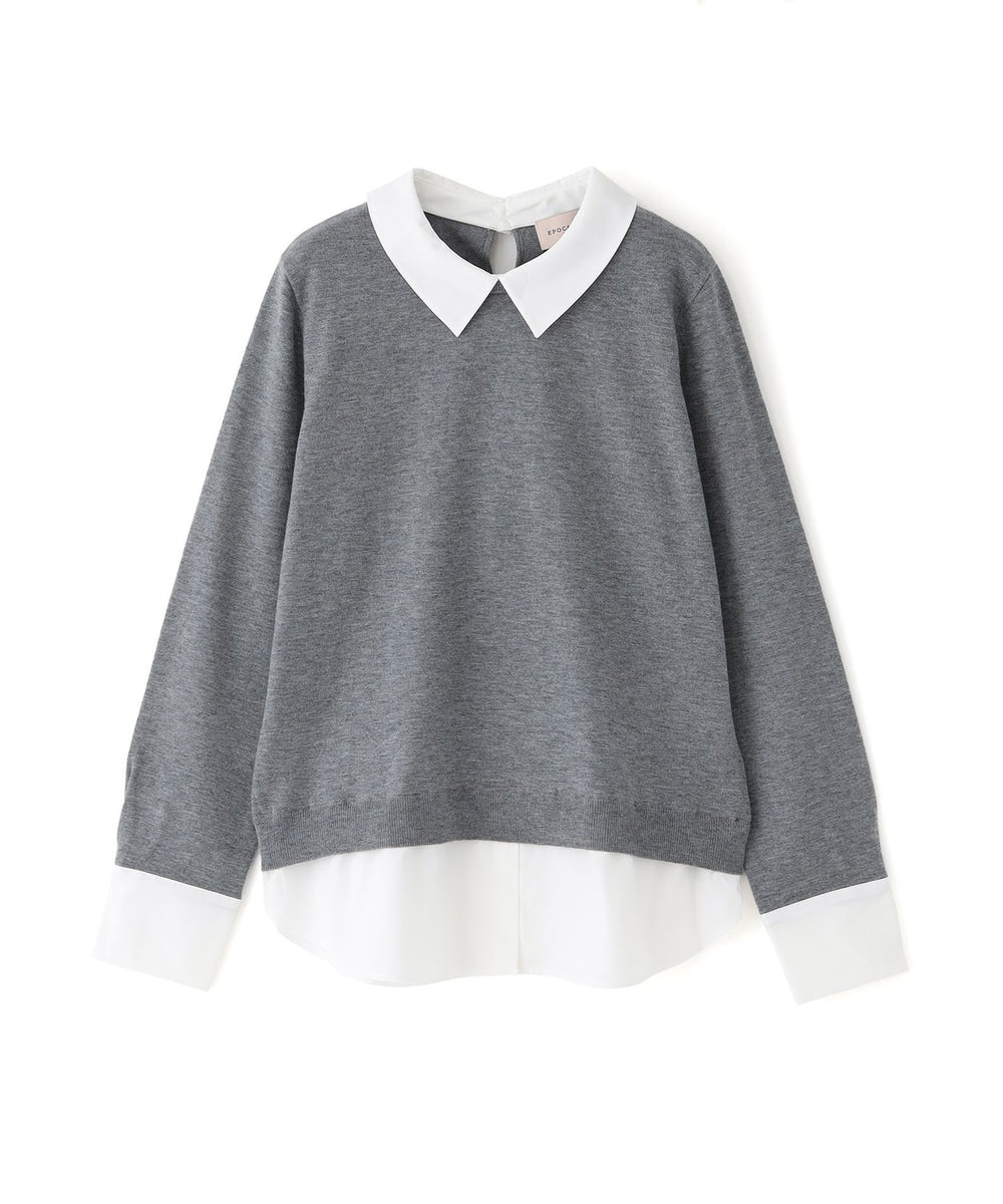 EPOCA STORIA】シャツコンビニット《WEB＆EPOCA THE SHOP店舗限定