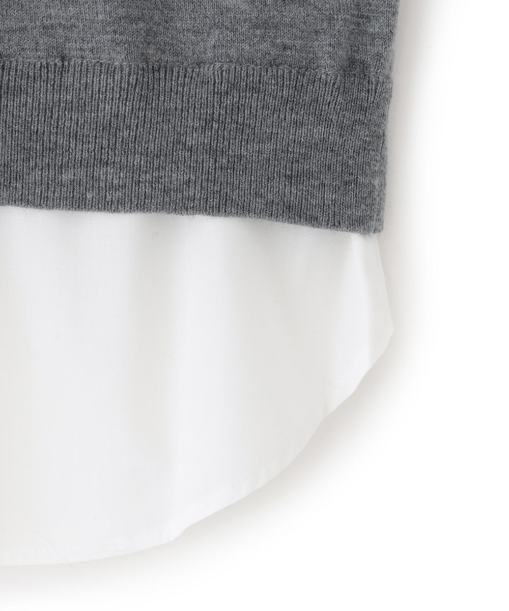 EPOCA STORIA】シャツコンビニット《WEB＆EPOCA THE SHOP店舗限定