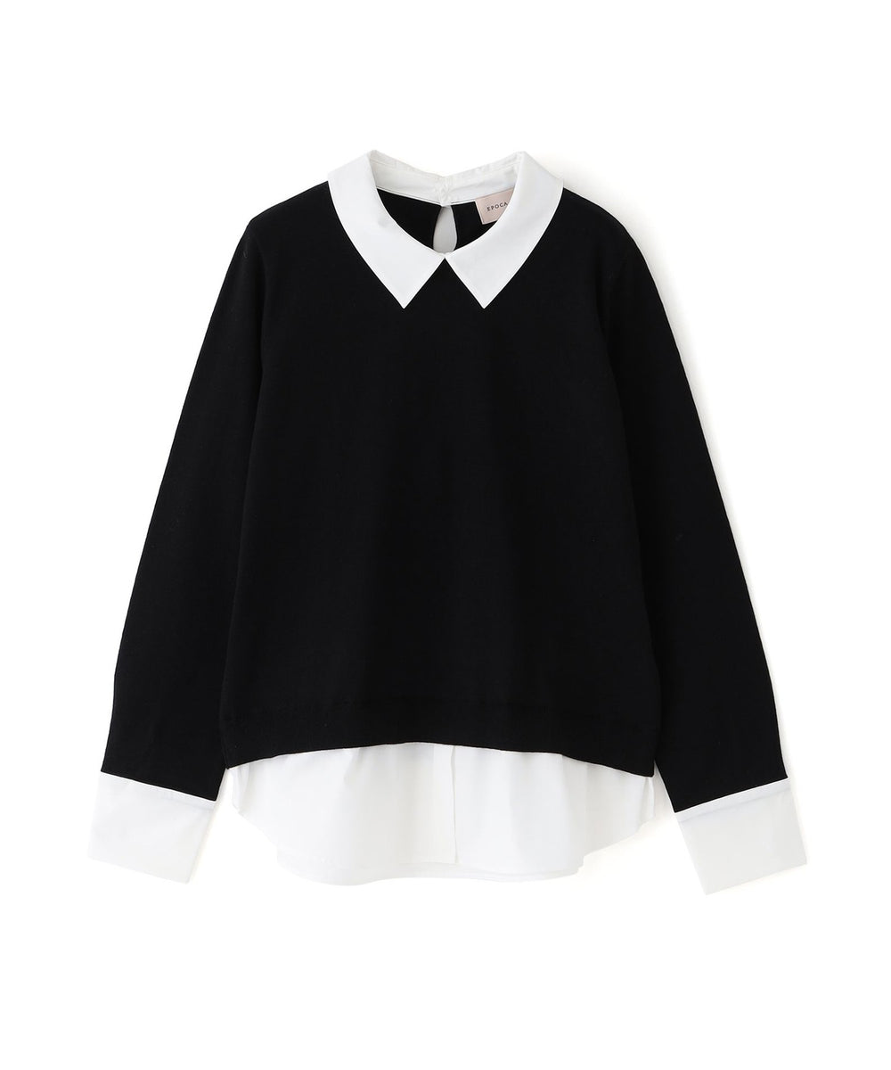 EPOCA STORIA】シャツコンビニット《WEB＆EPOCA THE SHOP店舗限定