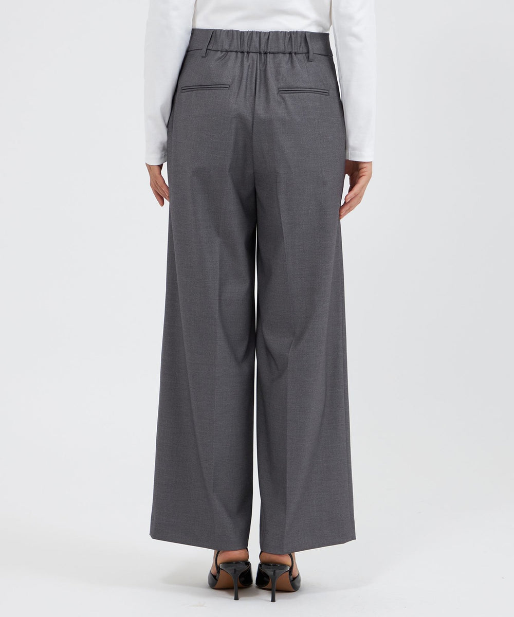 EPOCA STORIA】タックワイドパンツ《WEB＆EPOCA THE SHOP店舗限定