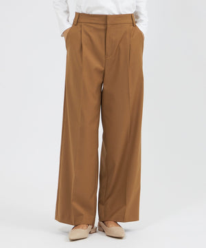 EPOCA STORIA】タックワイドパンツ《WEB＆EPOCA THE SHOP店舗限定