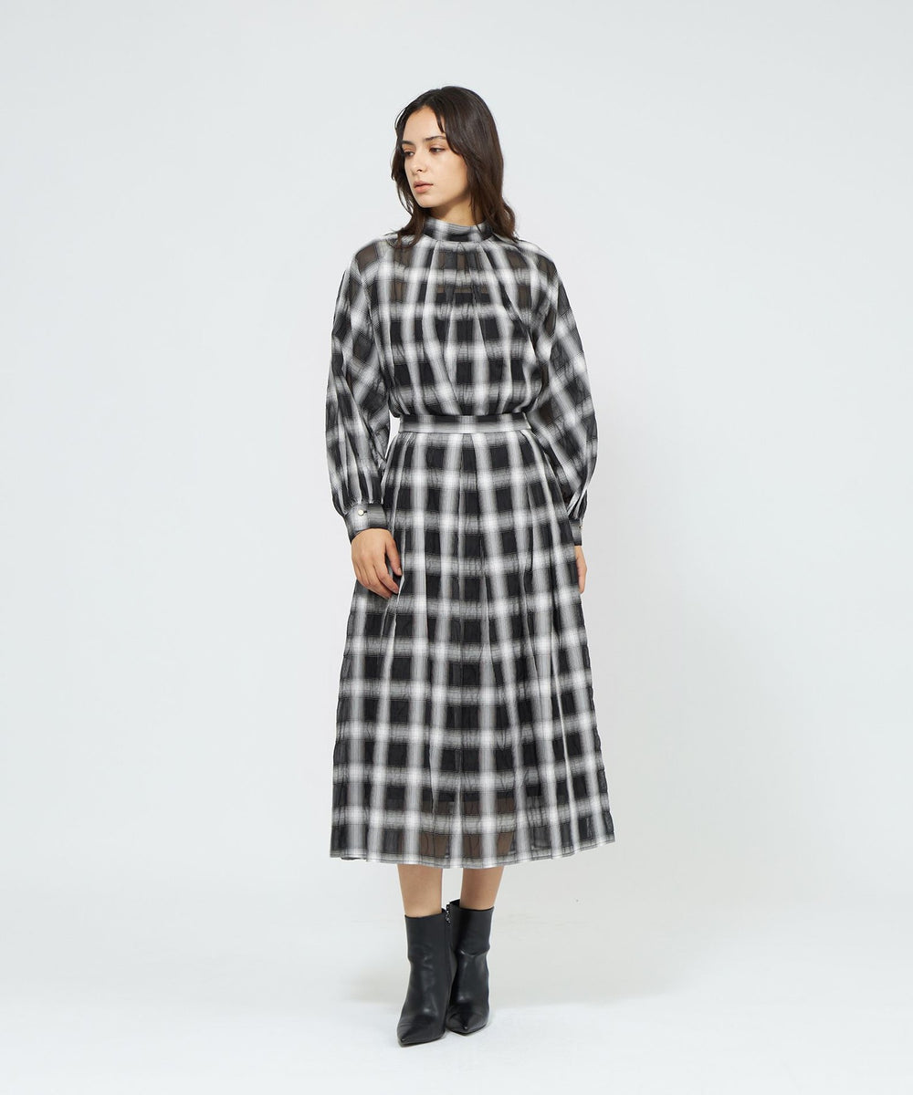 EPOCA STORIA】オンブレーチェックスカート 《WEB＆EPOCA THE SHOP店舗