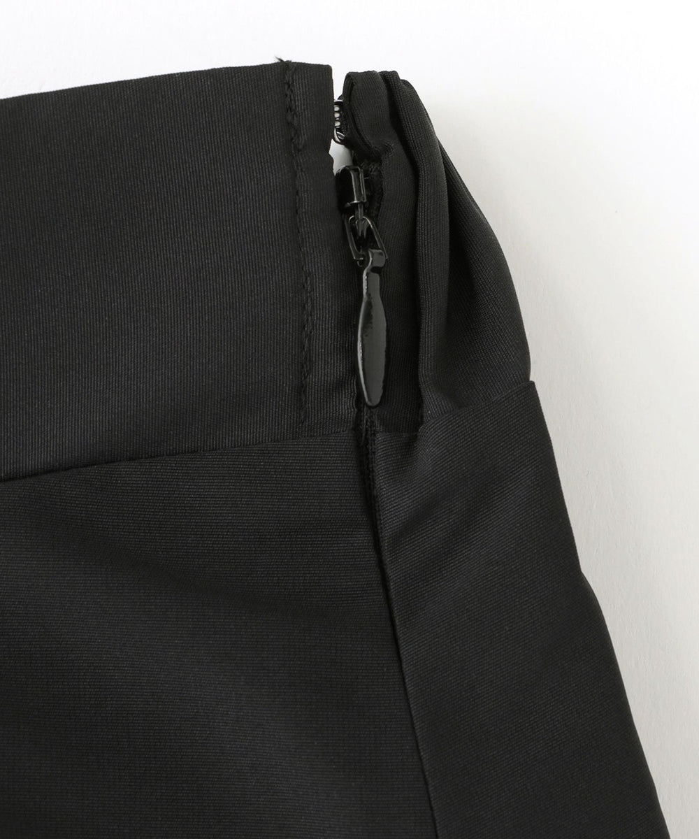 極美品✨️￥6.9万　23SS　エポカシャンブレータフタ ショートブルゾン　紺 カタログ掲載品】【ウォッシャブル】シャンブレータフタスタンドカラー