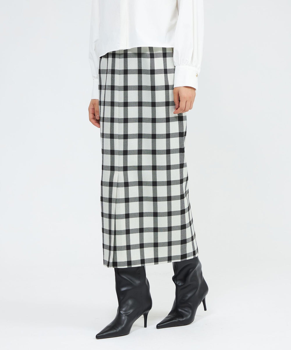 EPOCA STORIA】ギンガムチェックスカート《WEB＆EPOCA THE SHOP店舗