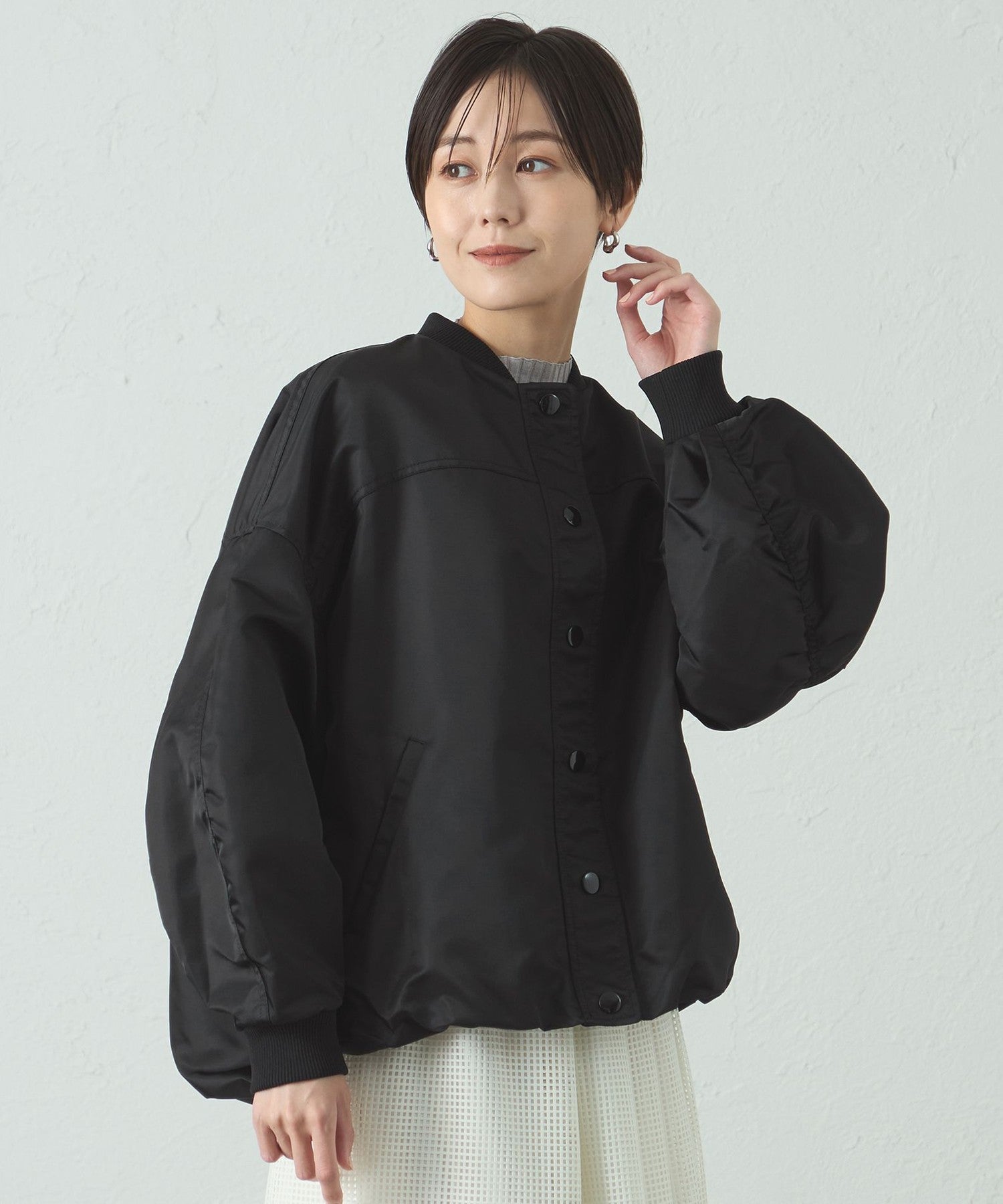 2341-N5A0162009__,09,モデル身長168cm 着用サイズ：M