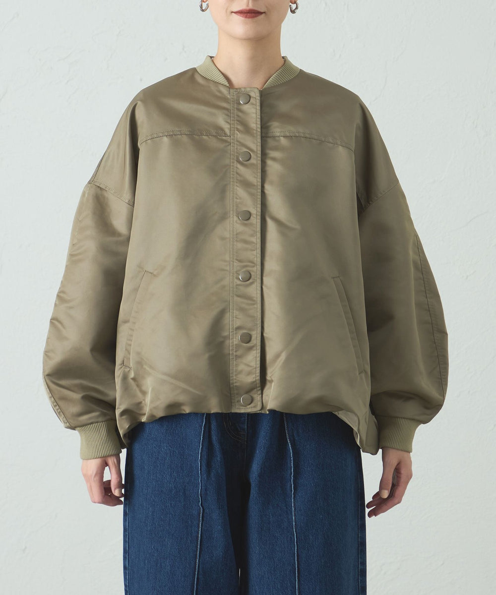 イチオシ】ボリュームスリーブミドルブルゾン(ブルゾン)｜CAST