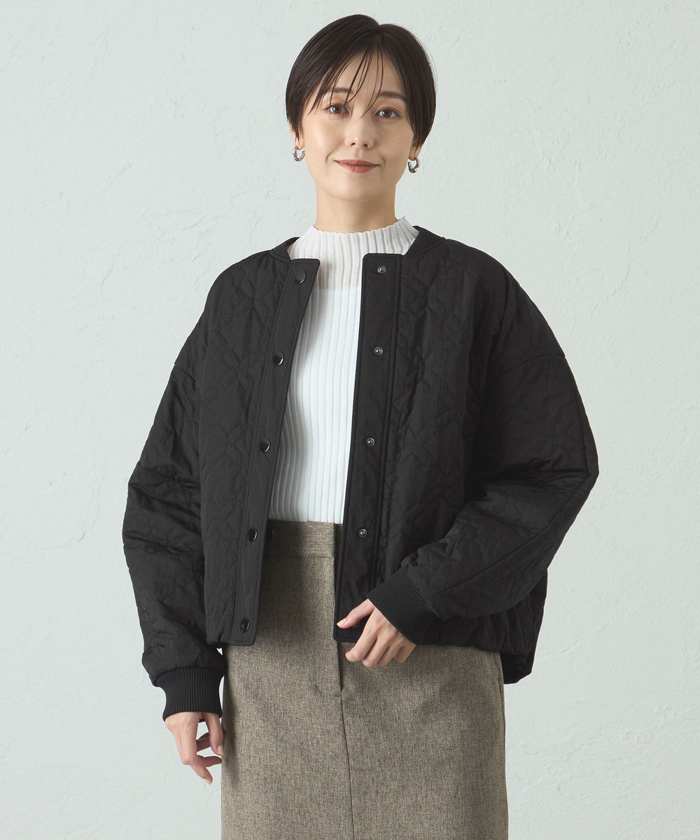 KRYclothing CHIEMI 中綿 キルティングブルゾン BLACK CHIEMI」 | KRY clothing