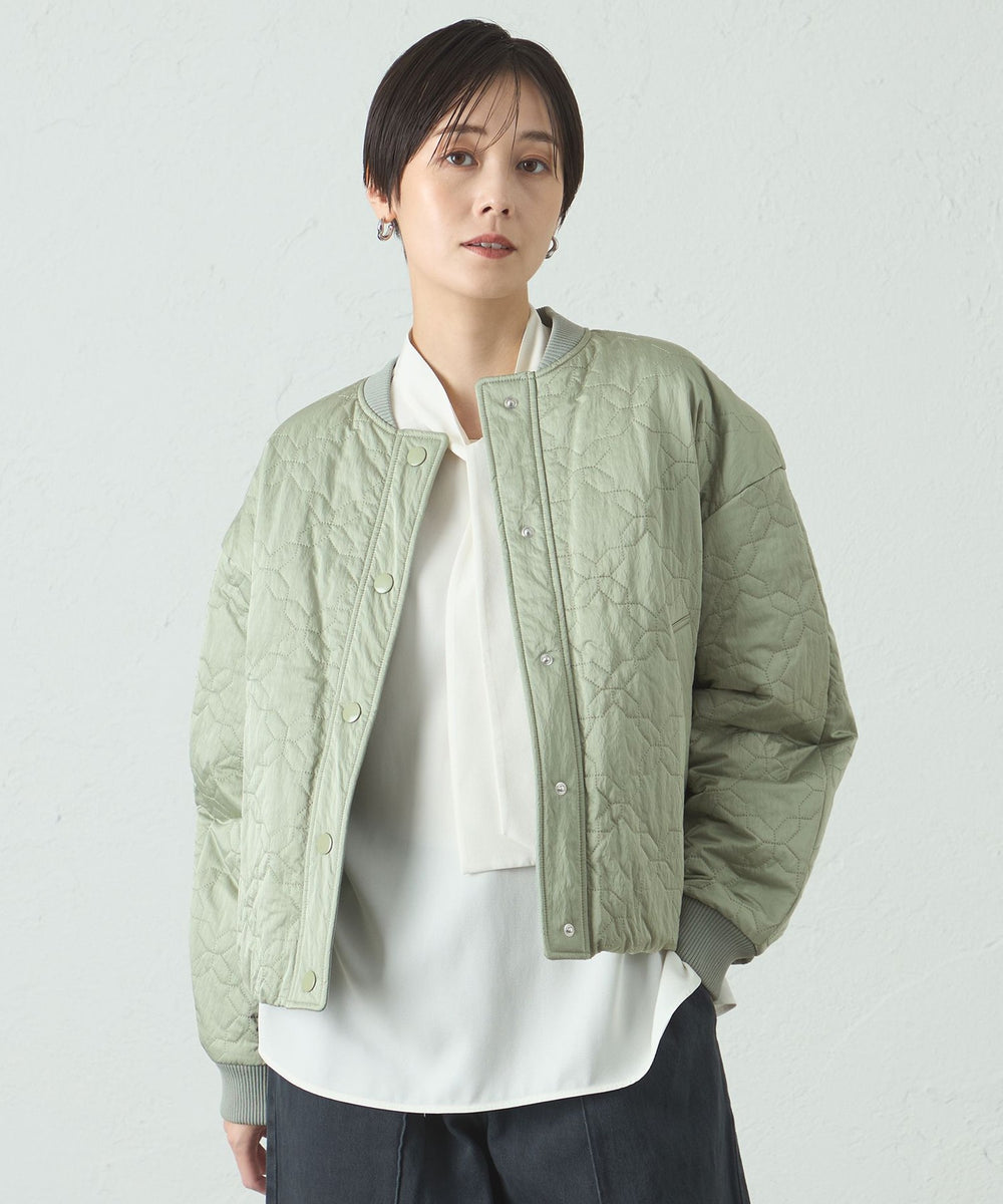 キルティング中わたブルゾン(ブルゾン)｜CAST:(キャスト コロン)の
