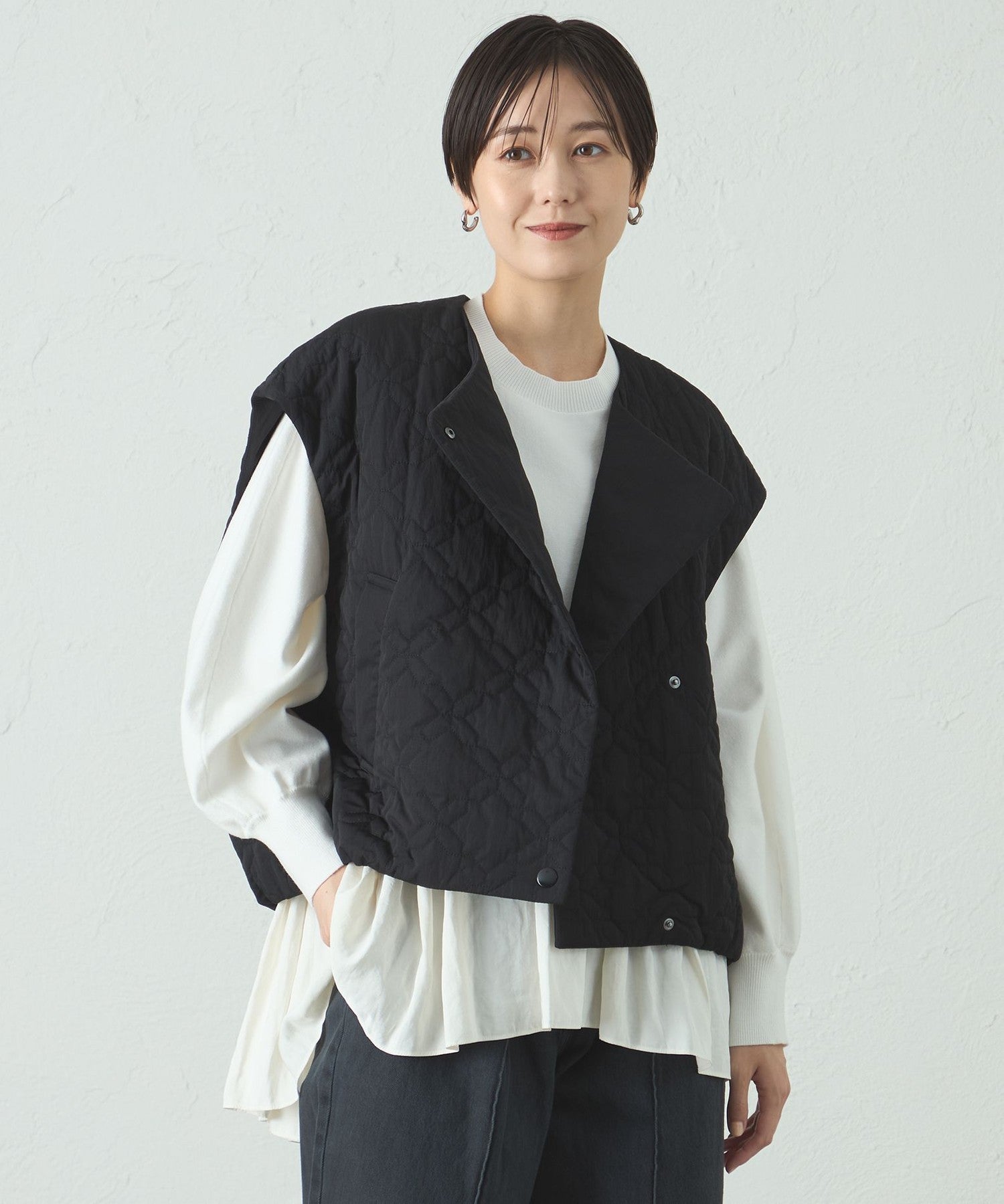 2341-N5E0162809__,09,モデル身長168cm 着用サイズ：M