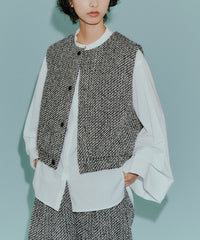 CAST COLON】ツィードベスト(ベスト)｜CAST:(キャスト コロン)の