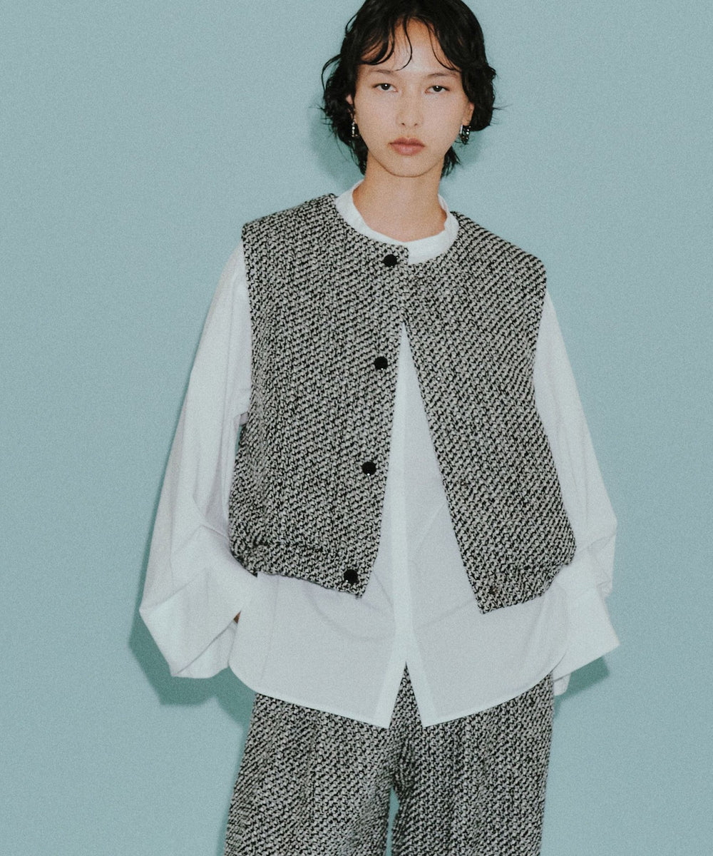 CAST COLON】ツィードベスト(ベスト)｜CAST:(キャスト コロン)の