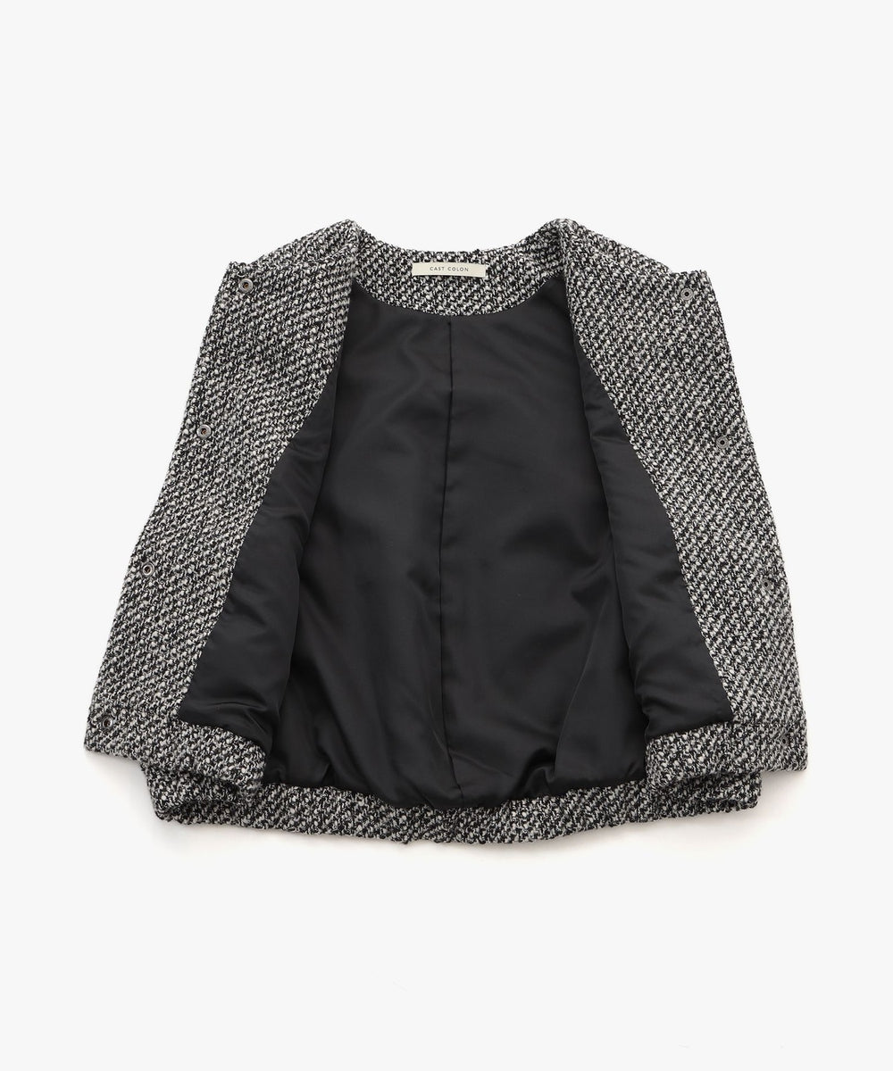 CAST COLON】ツィードベスト(ベスト)｜CAST:(キャスト コロン)の