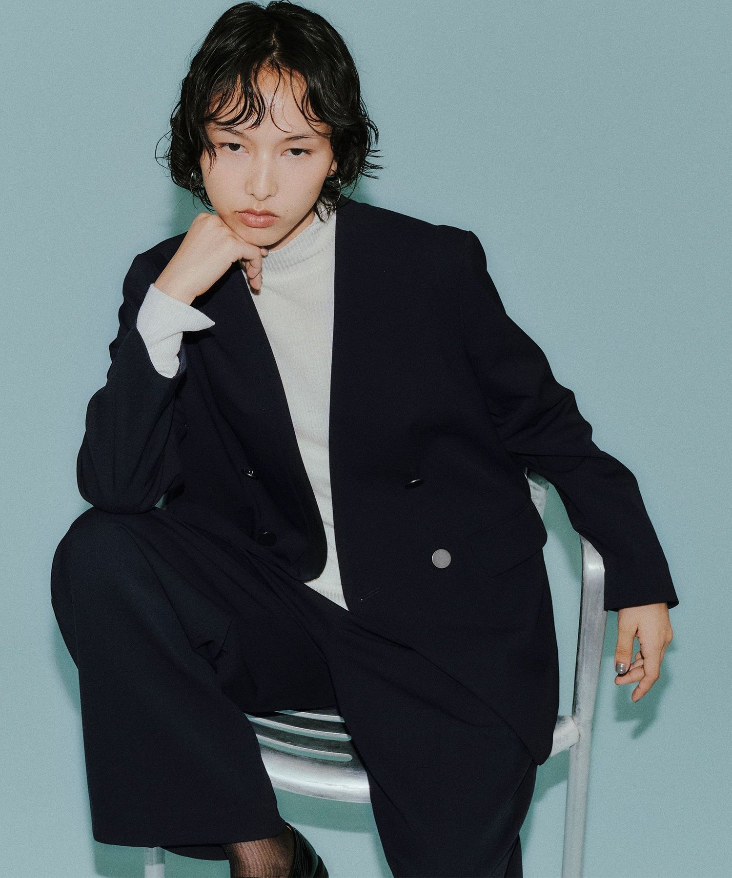 2341-N5E6565328__,28,モデル身長166cm 着用サイズ：M