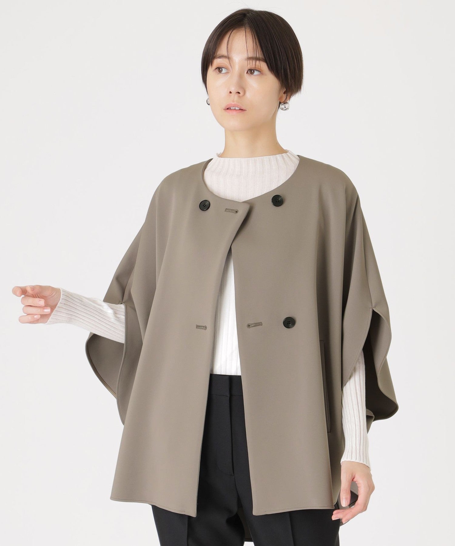 2341-N5E8143445__,45,モデル身長168cm 着用サイズ：M