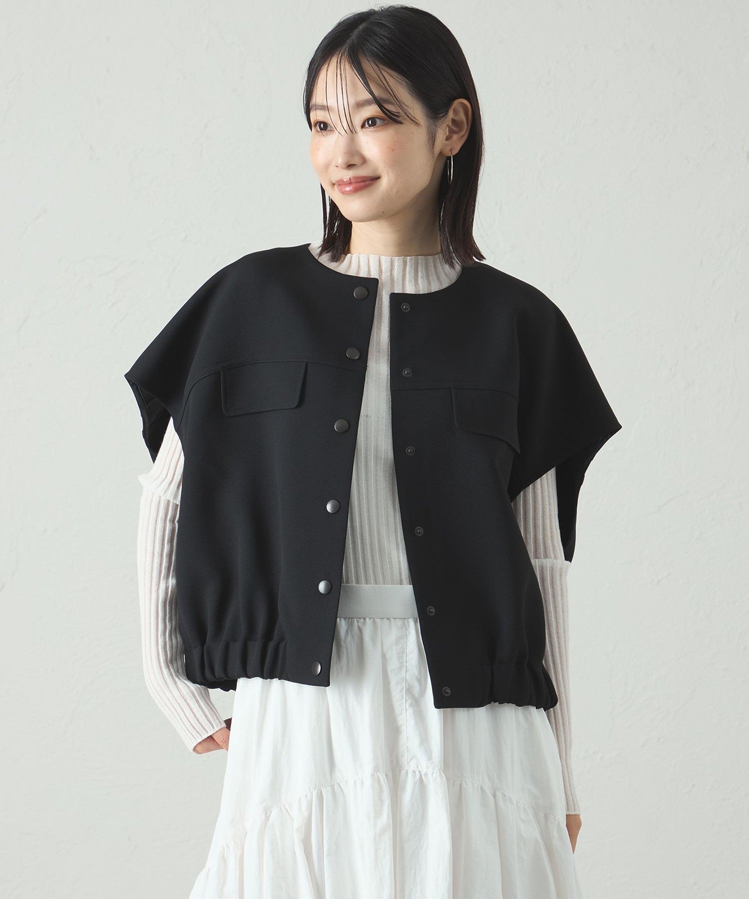 2341-N5E8161209__,09,モデル身長169cm 着用サイズ：M