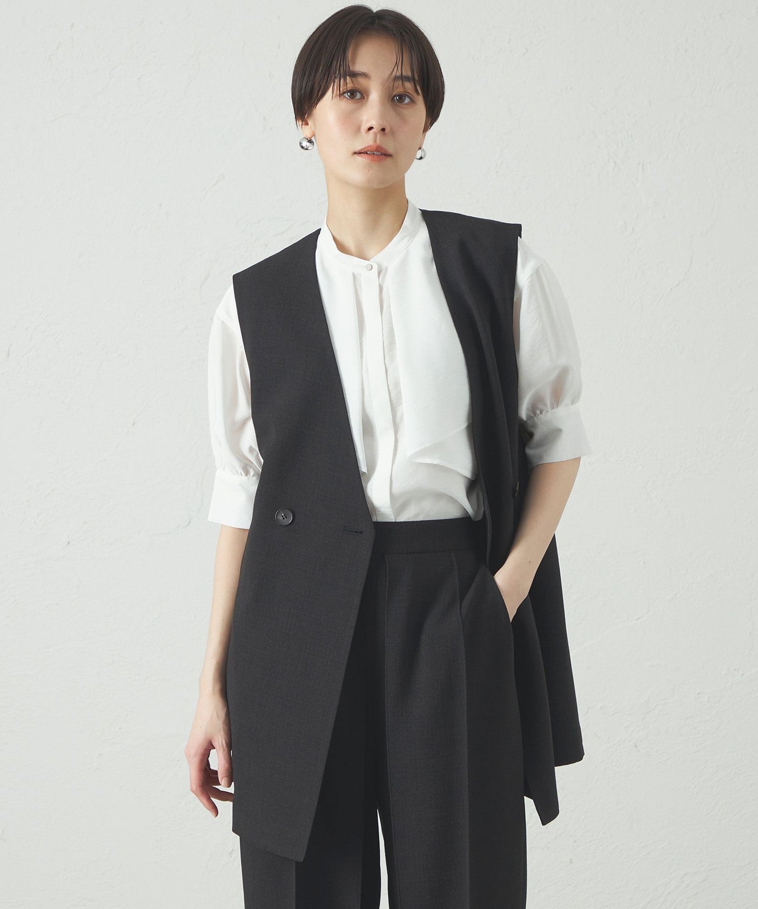 2341-N5E9250709__,09,モデル身長168cm 着用サイズ：M