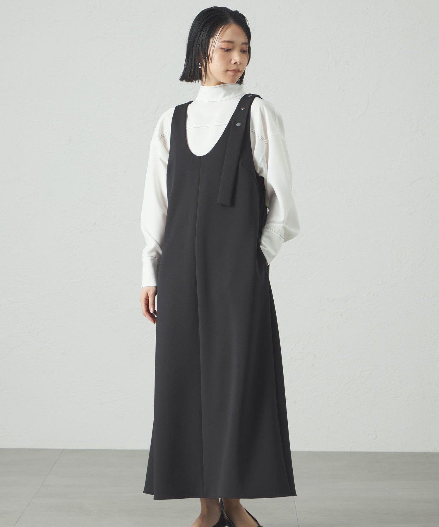 2341-N5J0150209__,09,モデル身長165cm 着用サイズ：M