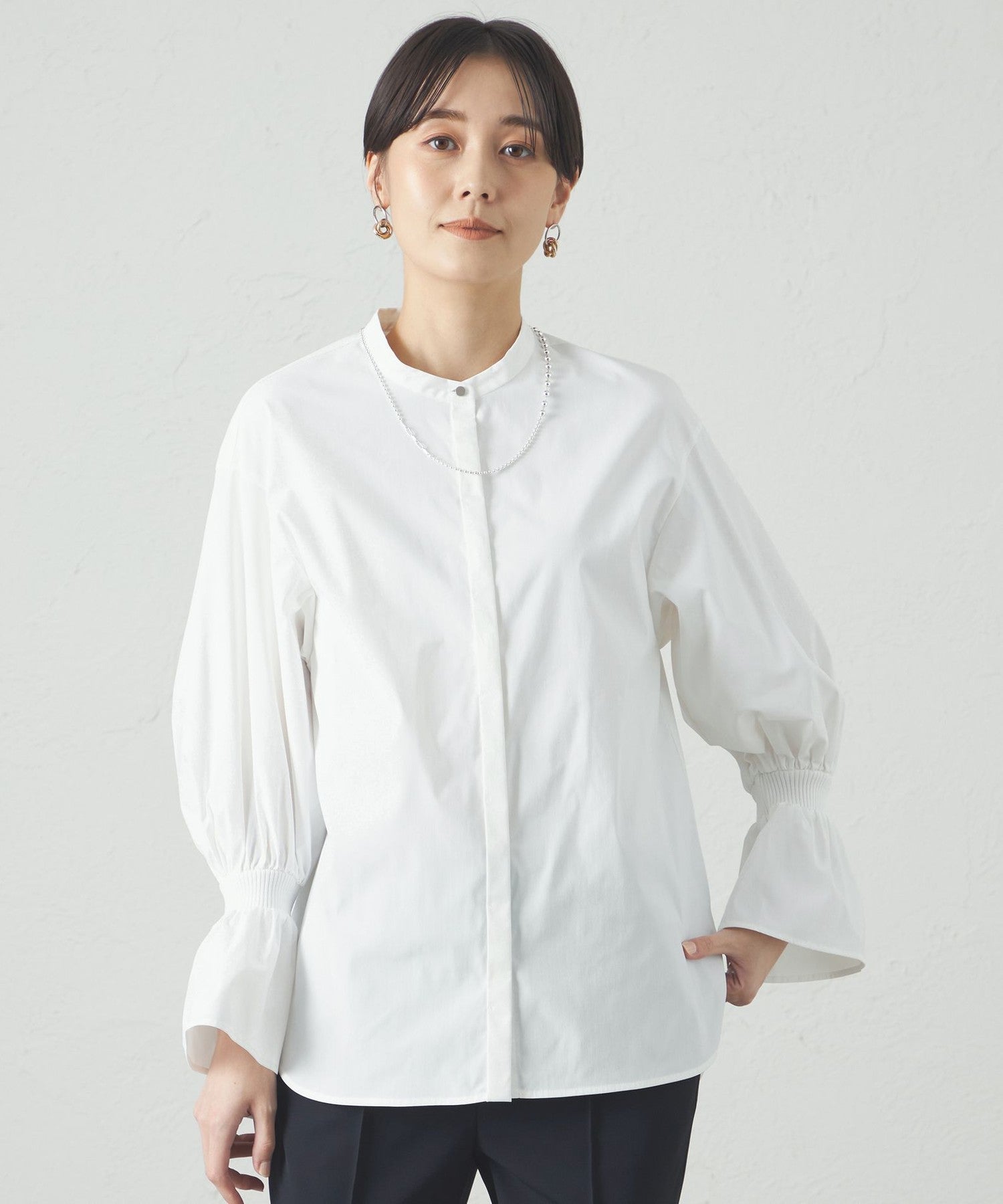 2341-N5M0251001__,01,モデル身長168cm 着用サイズ：M