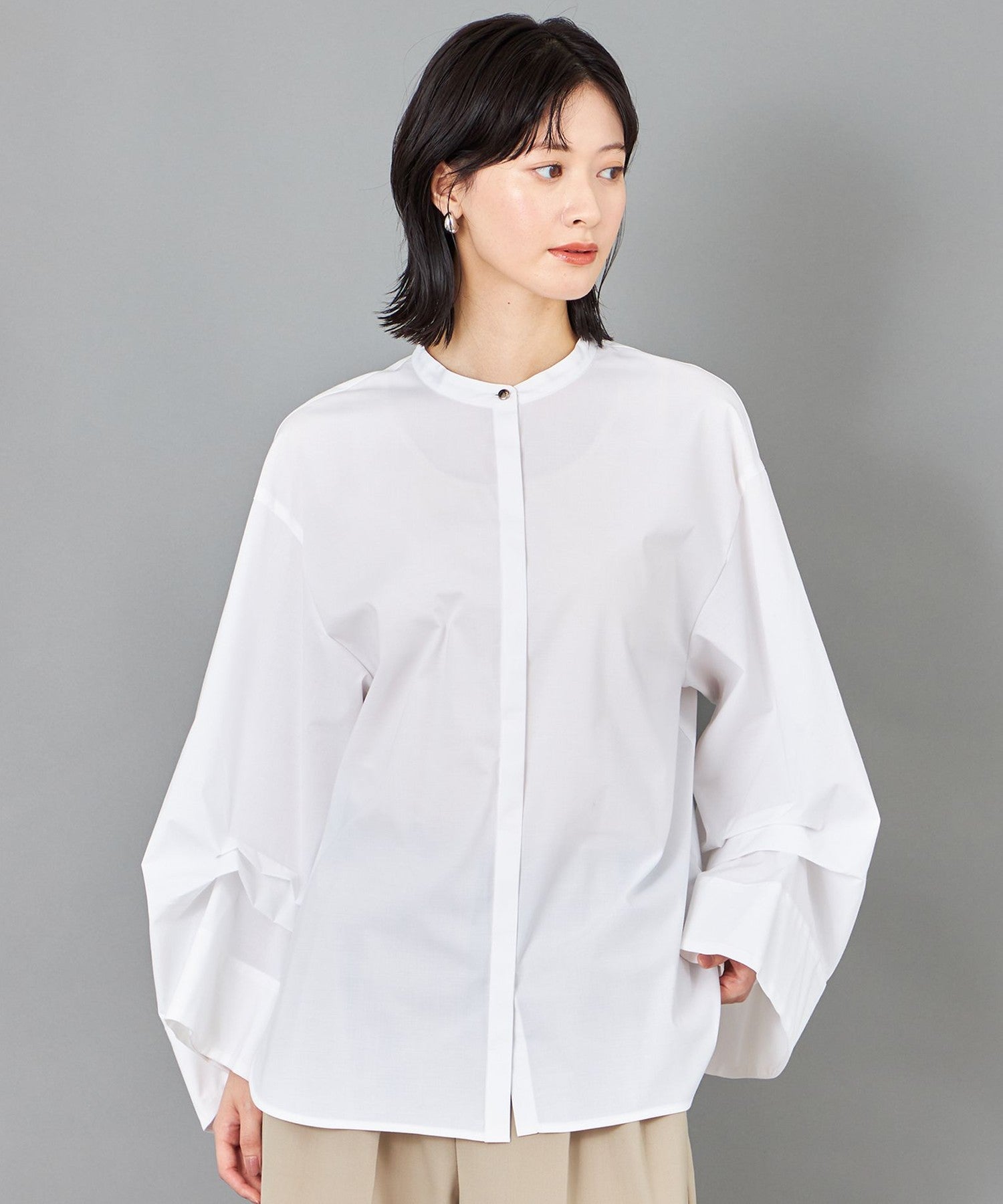 2341-N5M6264101__,01,モデル身長166cm 着用サイズ：M