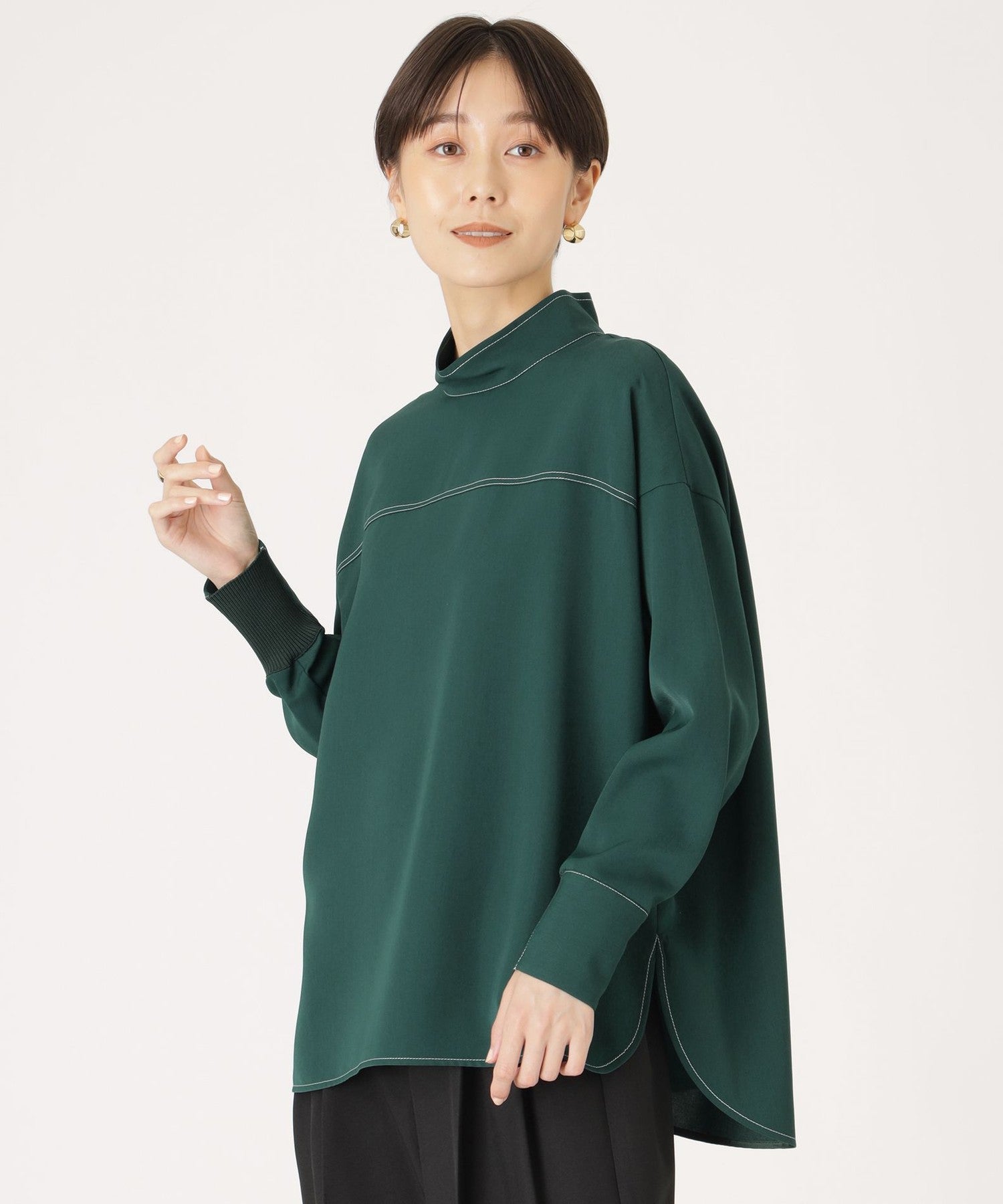 2341-N5M8941174__,74,モデル身長168cm 着用サイズ：M