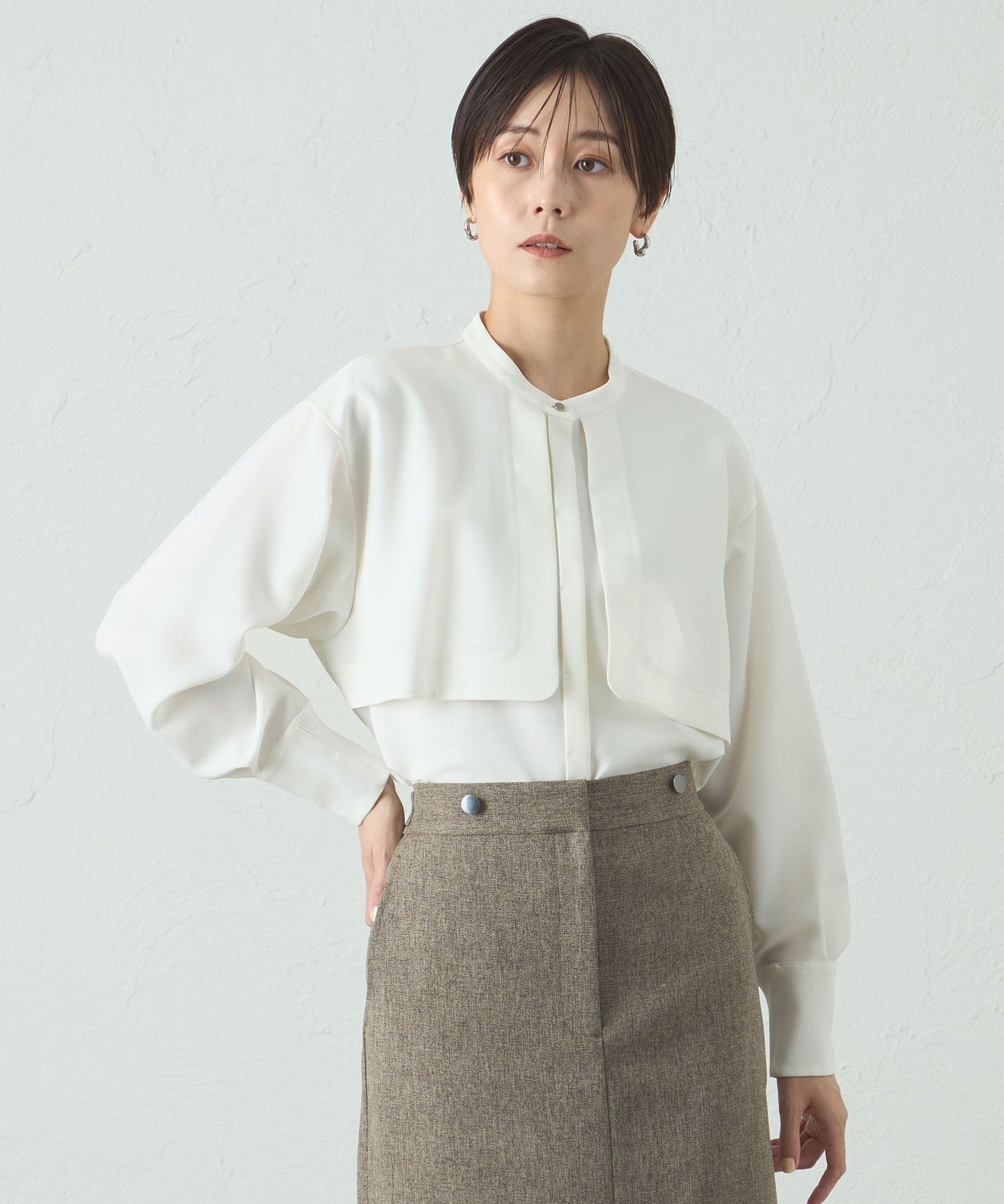 2341-N5M9062201__,01,モデル身長168cm 着用サイズ：M