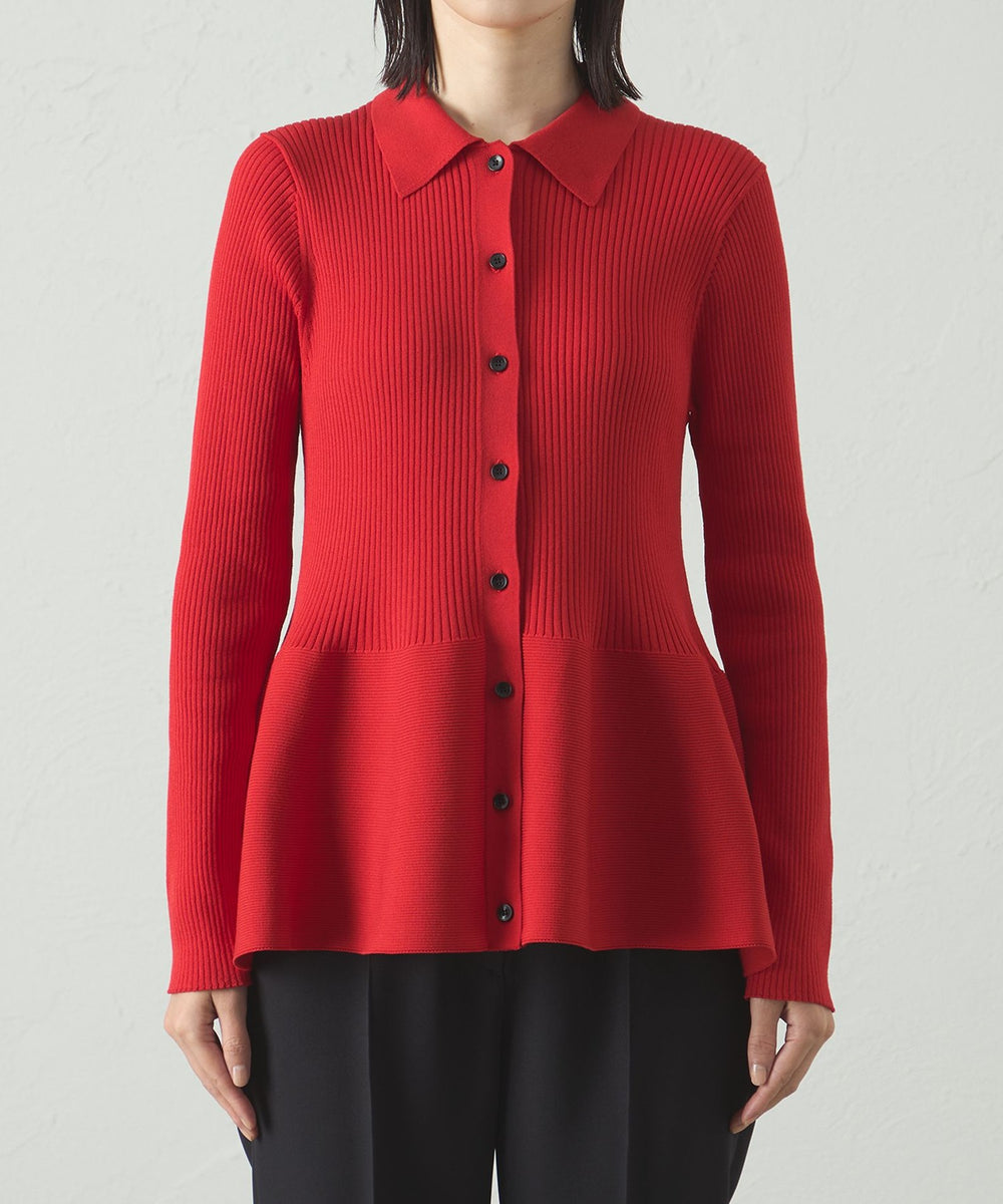 イージーケア】ペプラムニット(トップス)｜CAST:(キャスト コロン)の