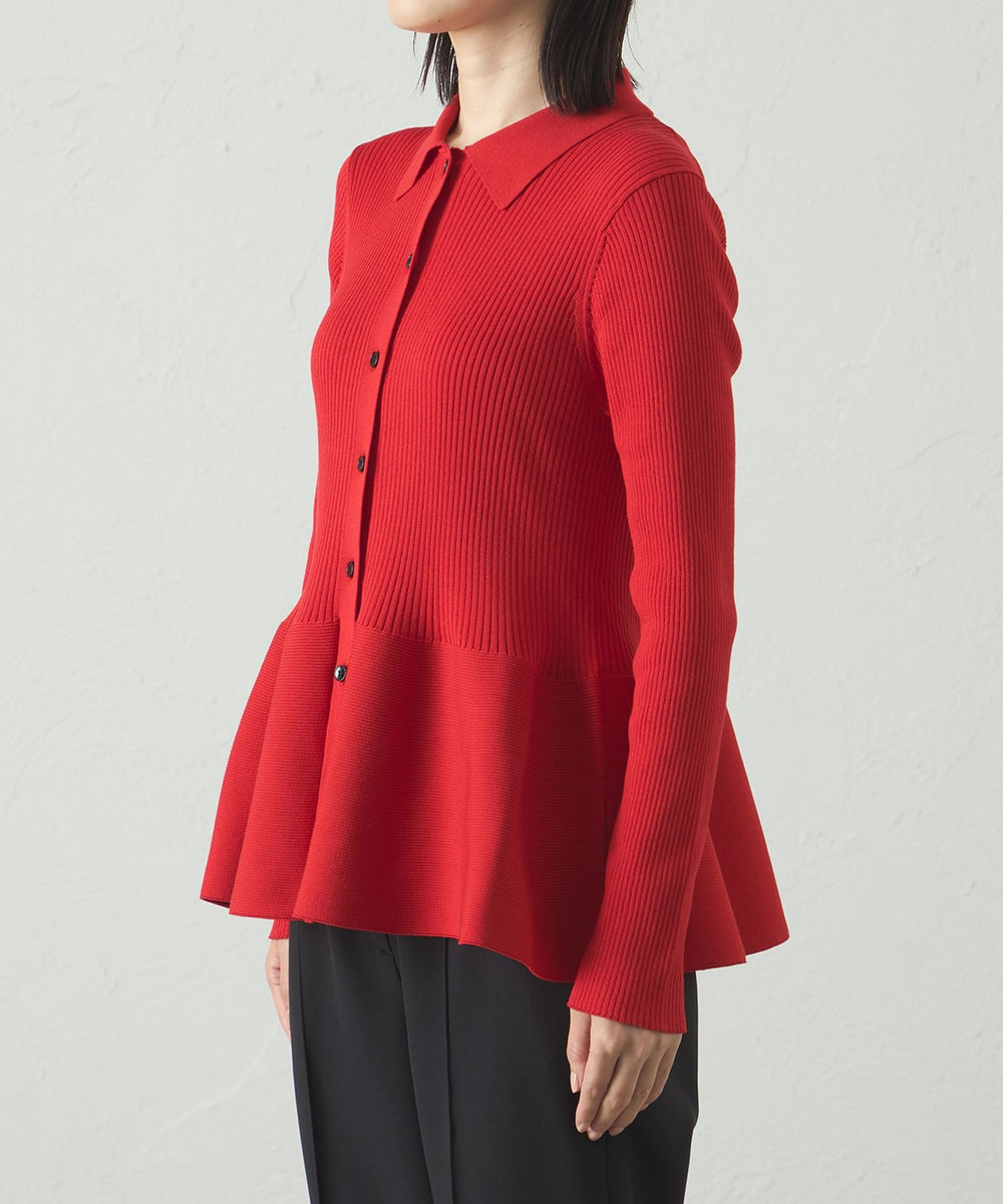 イージーケア】ペプラムニット(トップス)｜CAST:(キャスト コロン)の