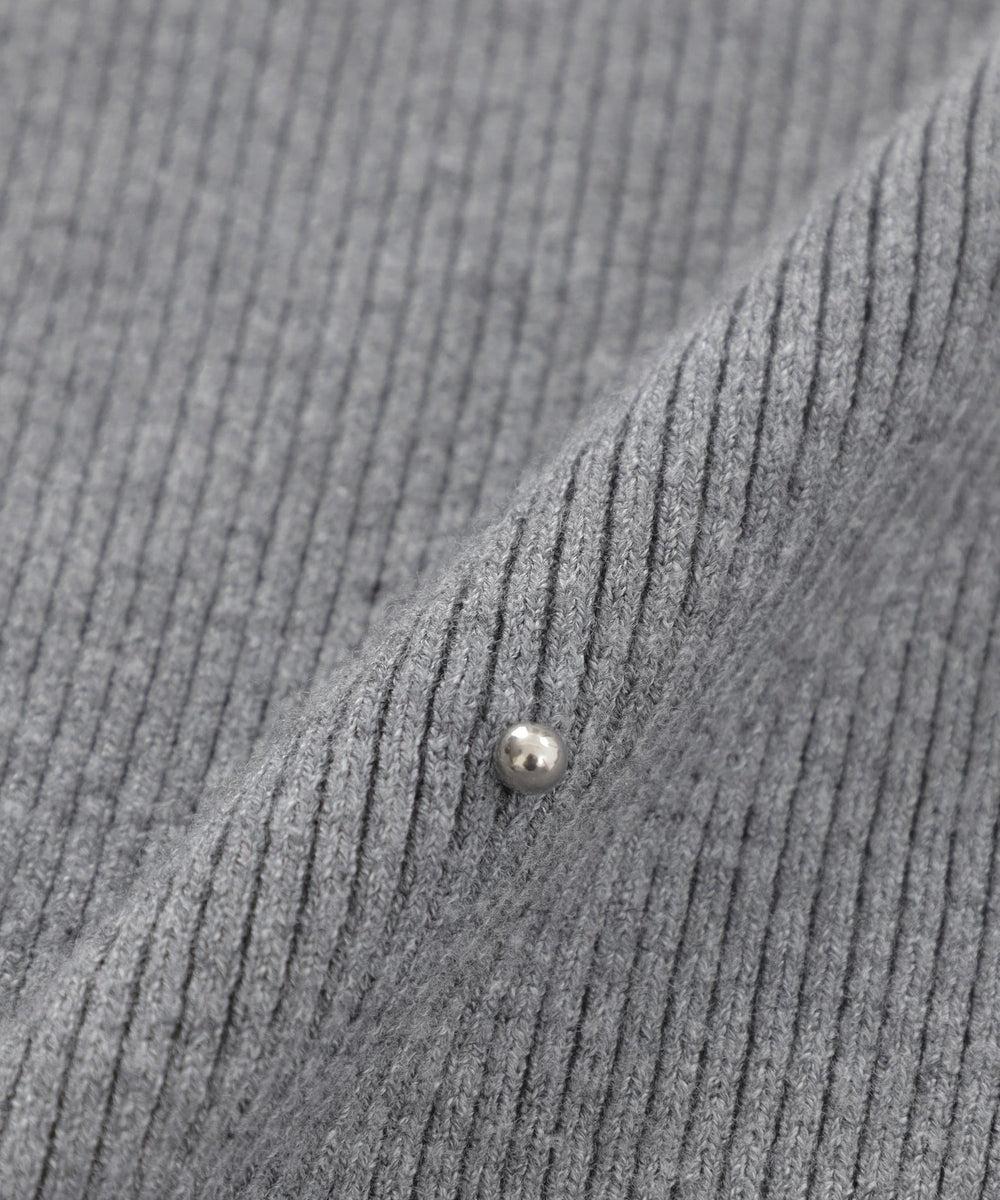 1枚で着映える】スタッズタートルニット(トップス)｜CAST:(キャスト