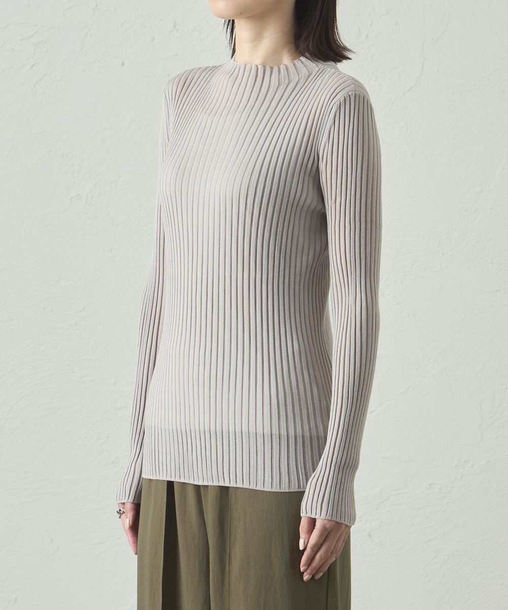 着回し抜群】シアーニットタートル(トップス)｜CAST:(キャスト コロン