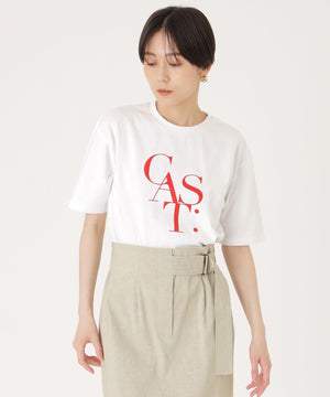 1枚で着映える】クロップドプリントTシャツ(トップス)｜CAST:(キャストコロン)のファッション通販 - SANYO ONLINE STORE |  三陽商会