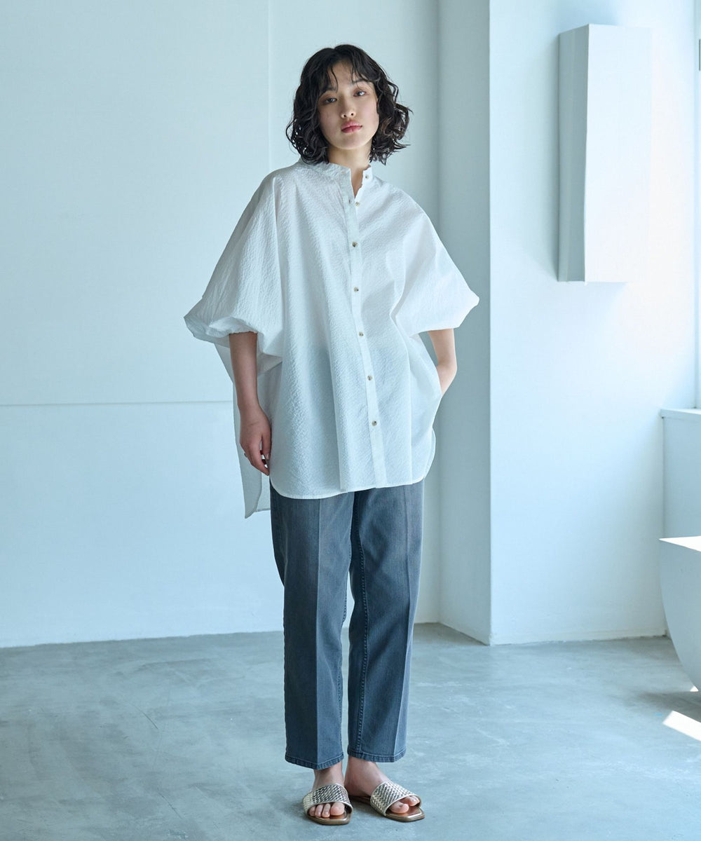 美シルエット】クロップドストレッチデニム(パンツ)｜CAST:(キャスト