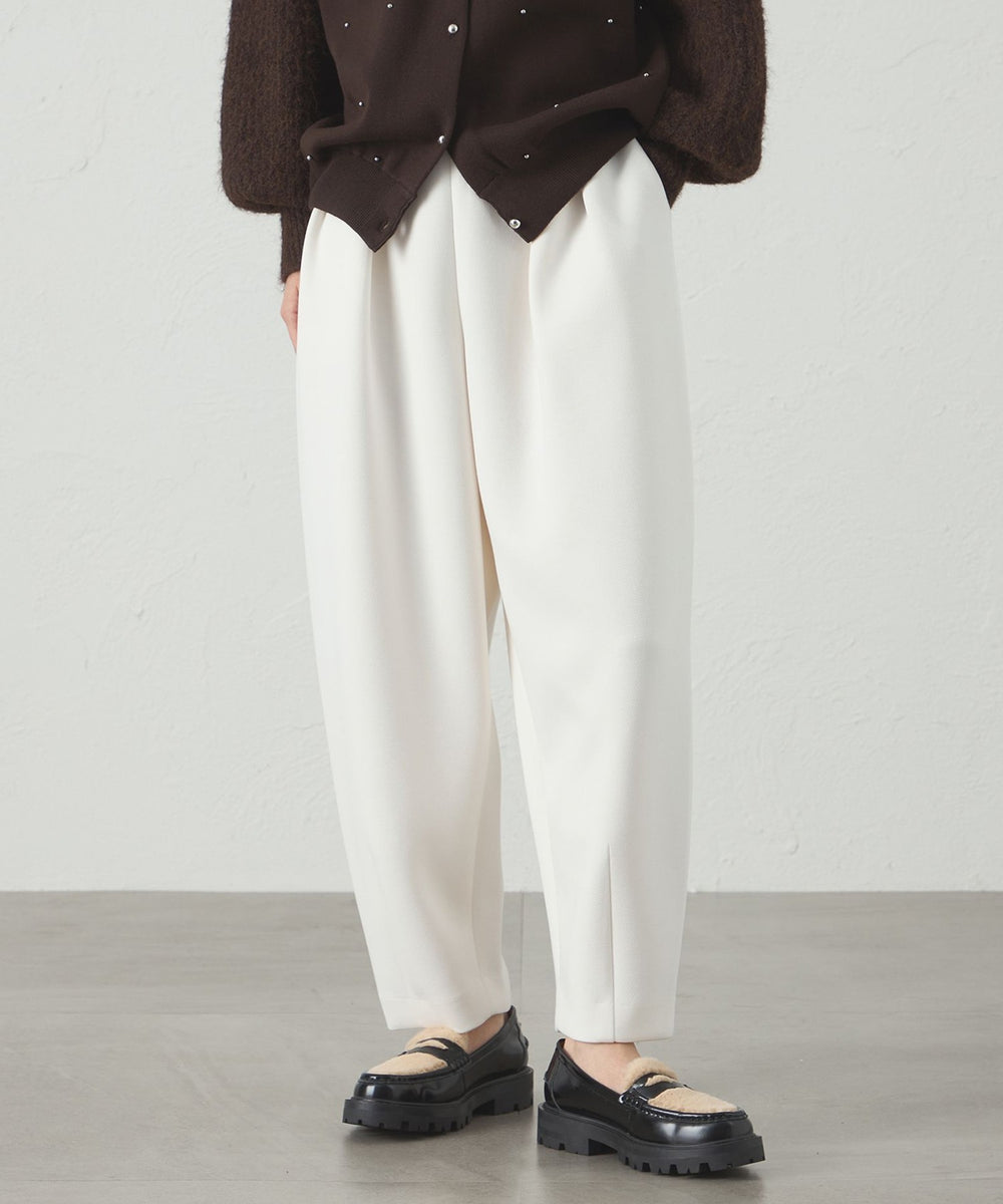 イージーケア/着回し抜群】ポンチフォルムパンツ(パンツ)｜CAST