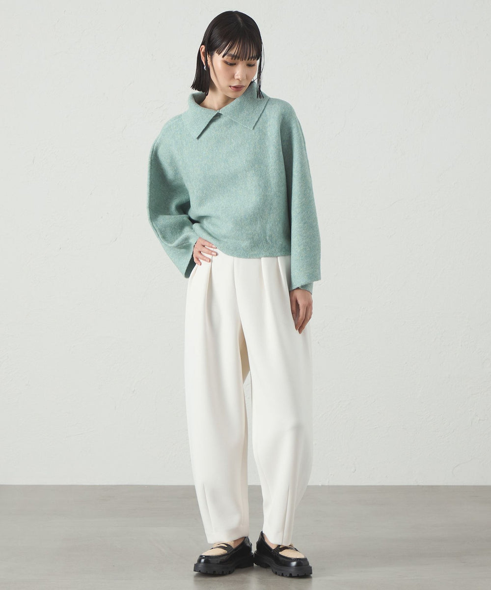 イージーケア/着回し抜群】ポンチフォルムパンツ(パンツ)｜CAST