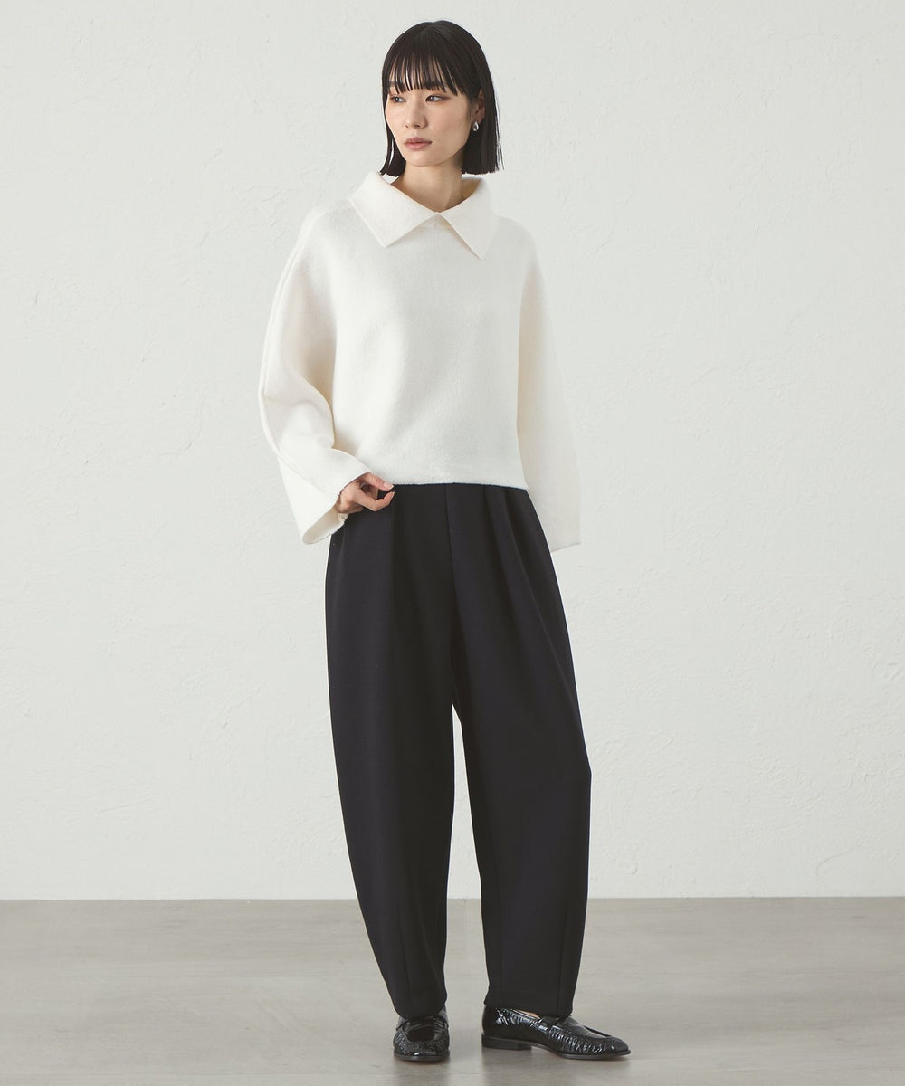 イージーケア/着回し抜群】ポンチフォルムパンツ(パンツ)｜CAST