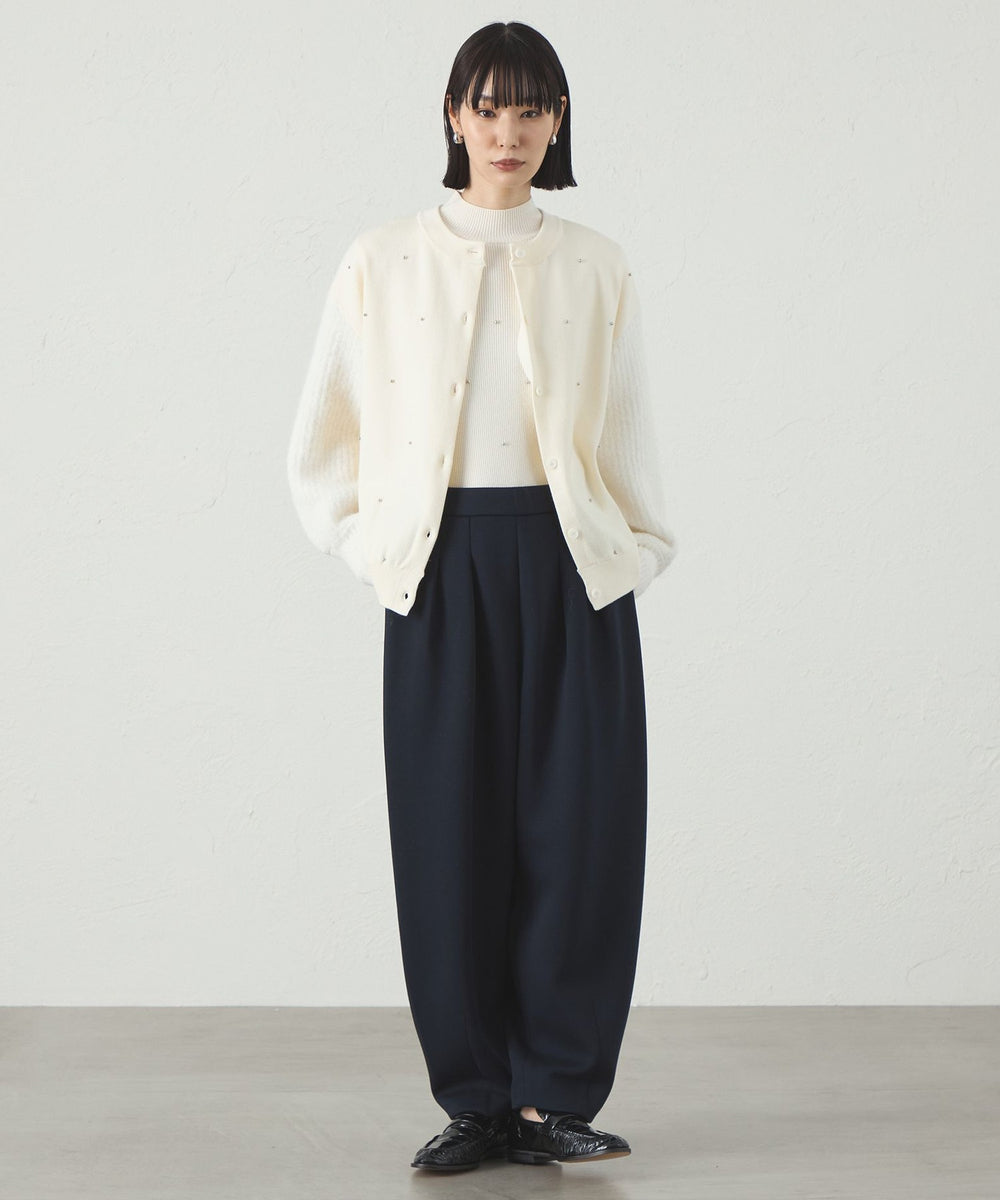 イージーケア/着回し抜群】ポンチフォルムパンツ(パンツ)｜CAST