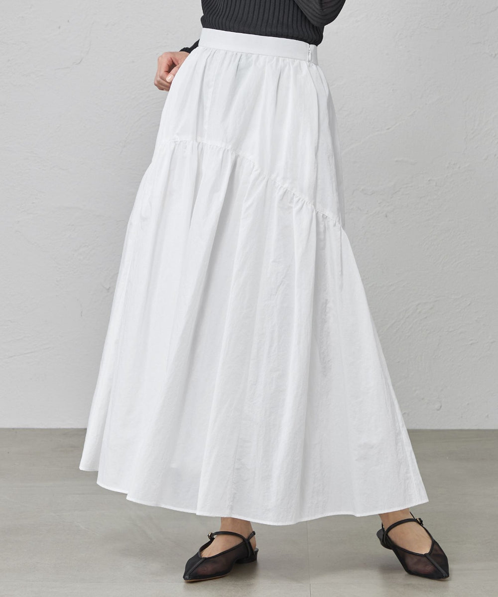 WEB・一部店舗限定】ボリュームギャザーロングスカート(スカート