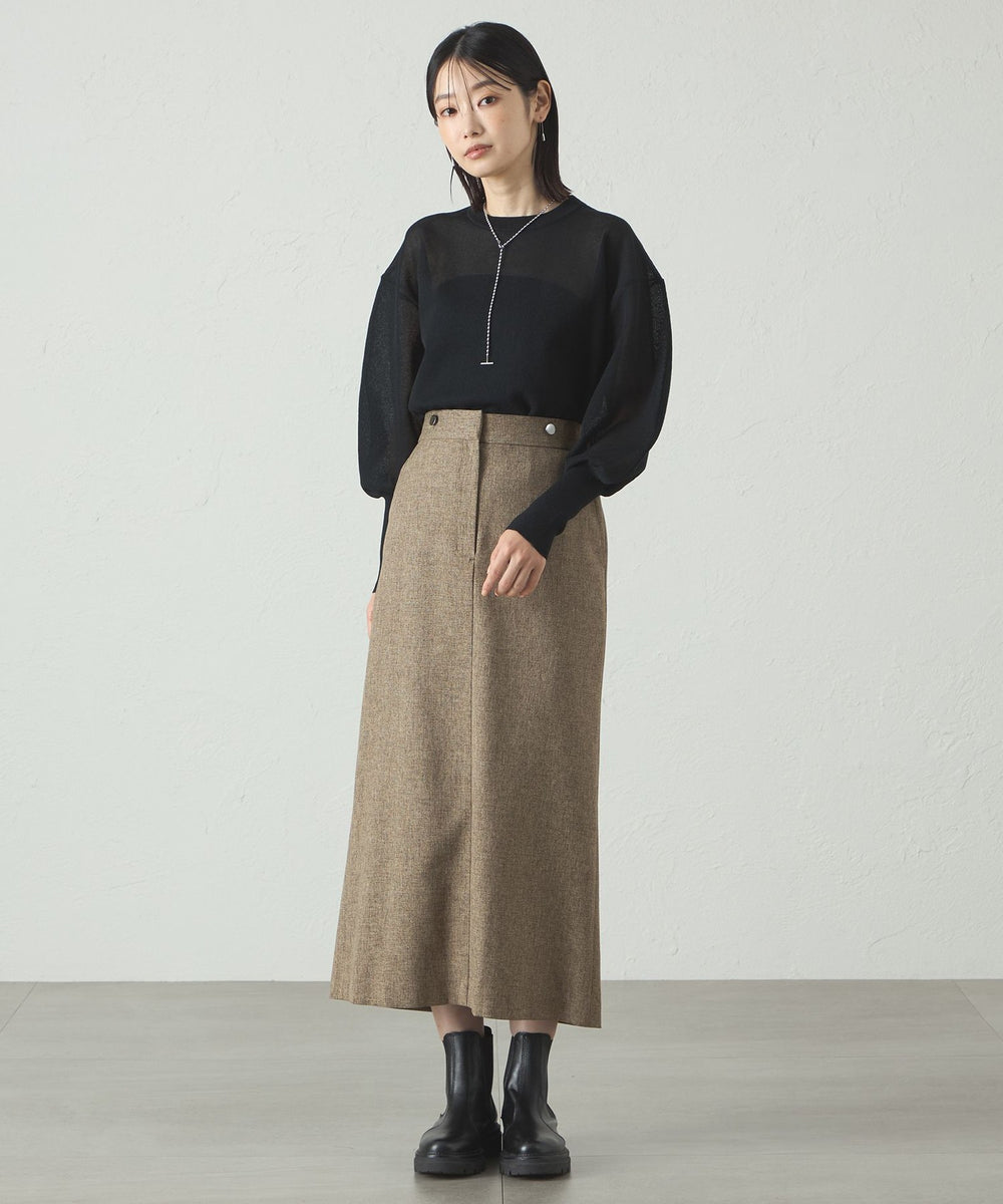 着回し抜群】サスペンダータイトスカート(スカート)｜CAST:(キャスト